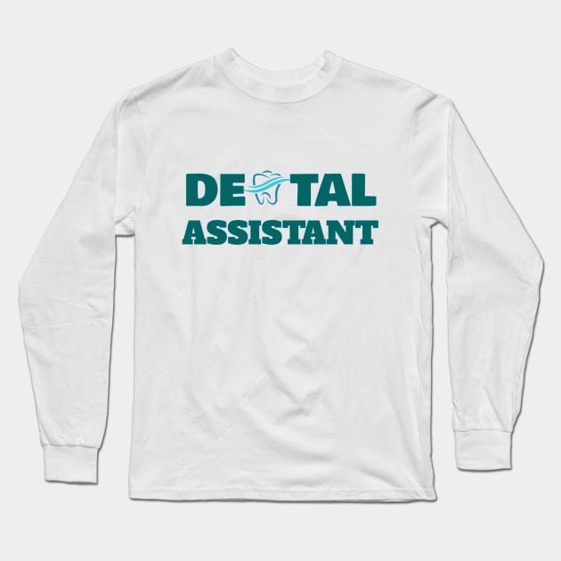 Dental Assistant Long Sleeve T-Shirt by maro_00